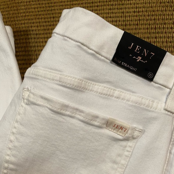 Jen7 Slim Sculpting Straight Jeans - Picture 7 of 10